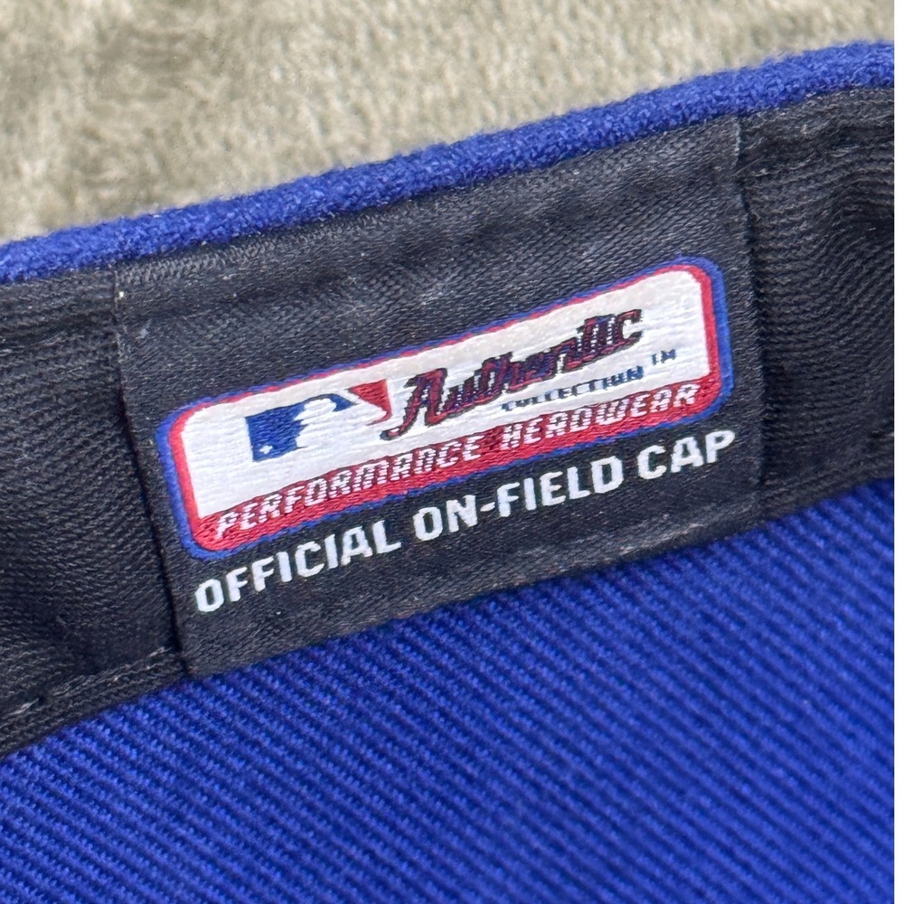New Era 59FIFTY Los Angeles Dodgers 2018 World Series Patch Hat Blue Size 7 3/8 - Picture 8 of 8
